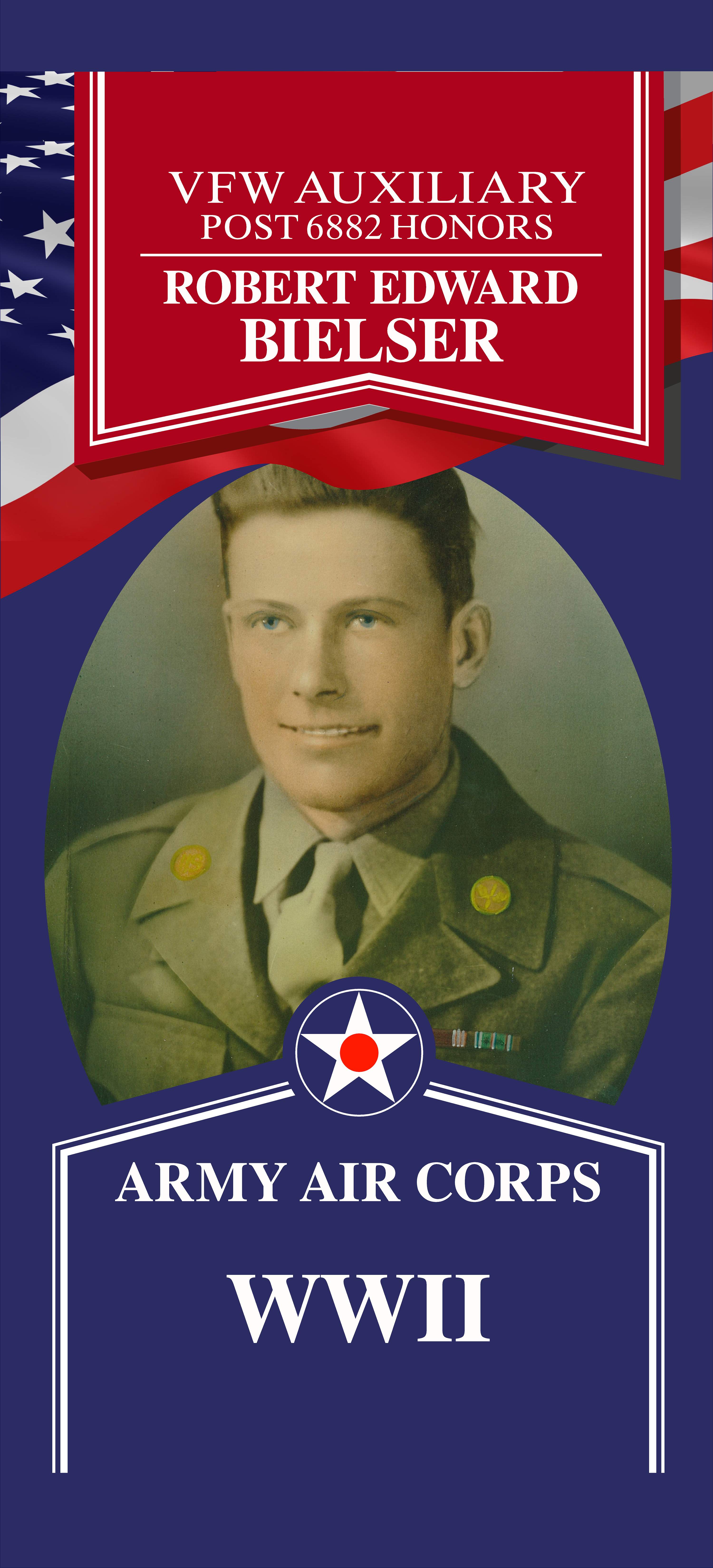 Local Heroes veteran tribute portrait