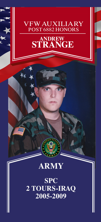 Local Heroes veteran tribute portrait