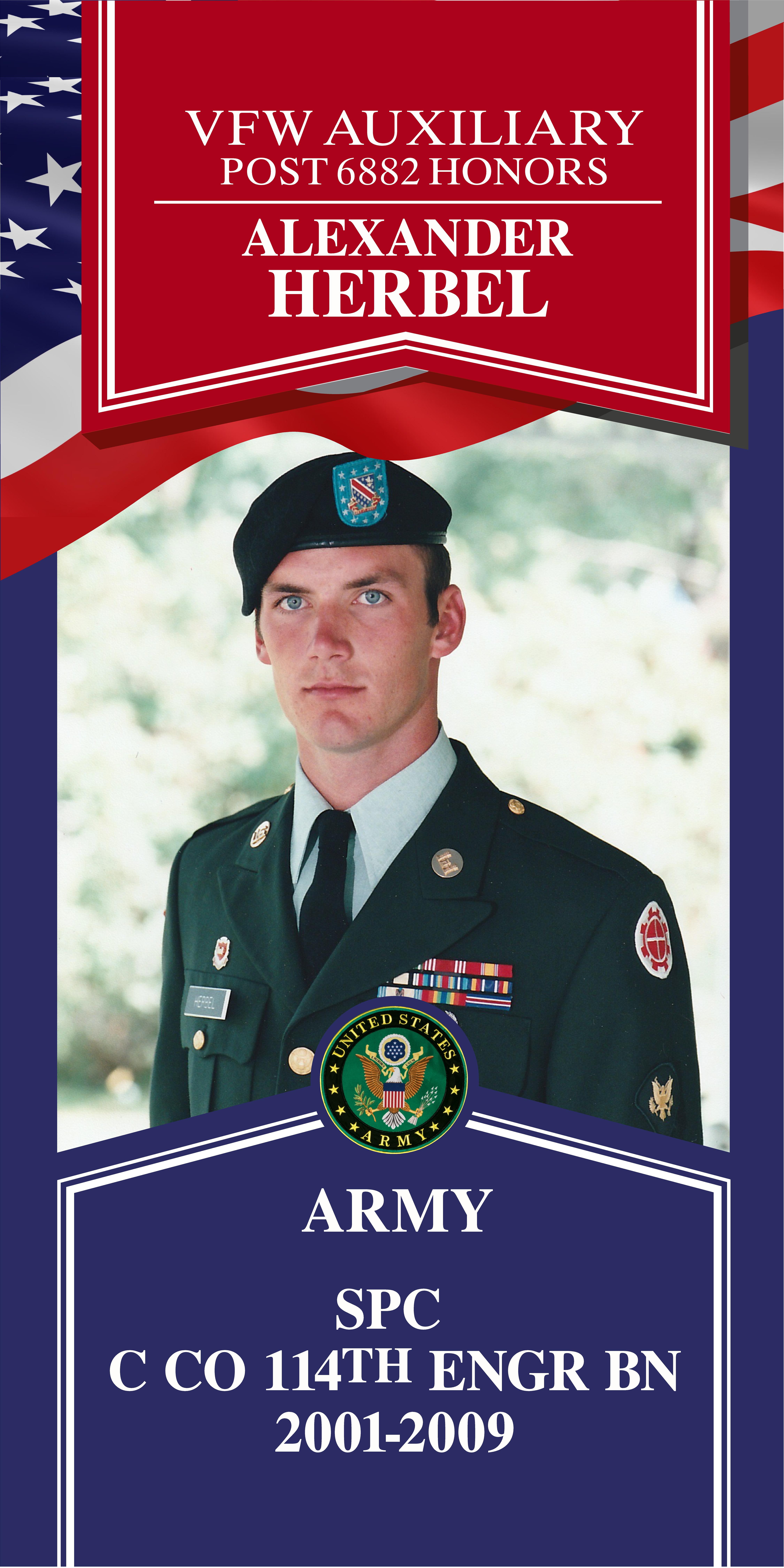 Local Heroes veteran tribute portrait